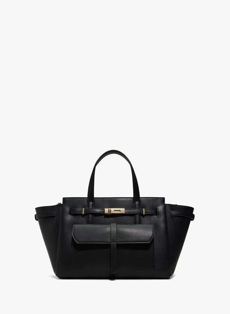 Call it Spring BLACK Addelle Satchel Bag for Women | Best Price UAE